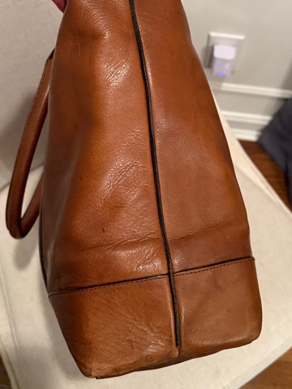 Vintage Coach Leather Bleeker Tote Bag in Brown - Classic Uni-sex Carryall - Picture 11 of 11